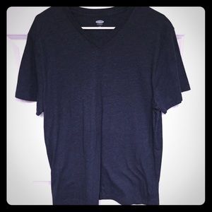 Navy blue V-neck Tee Old Navy - L